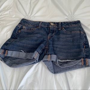Aeropostale’s jean shorts